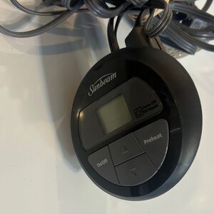 Sunbeam Dual Control Electric Blanket Controller Z85 3-PRONG OEM Tested Works